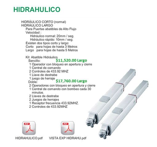 PIVUS HIDRAULICO