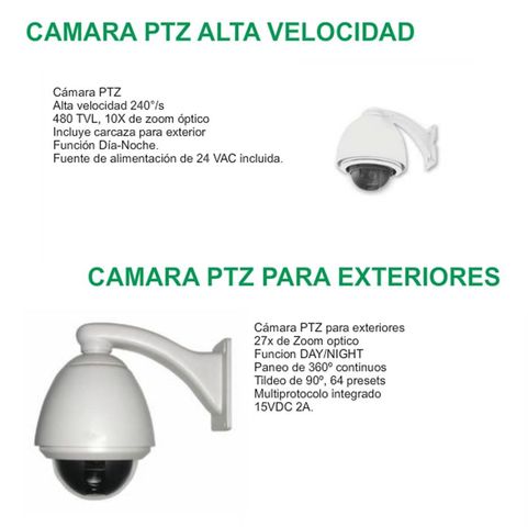 CAMARAS PTZ