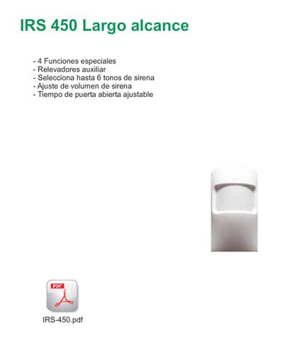 IRS 450 largo alcance