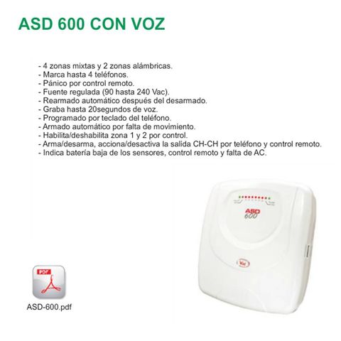 ASD 600 CON VOZ