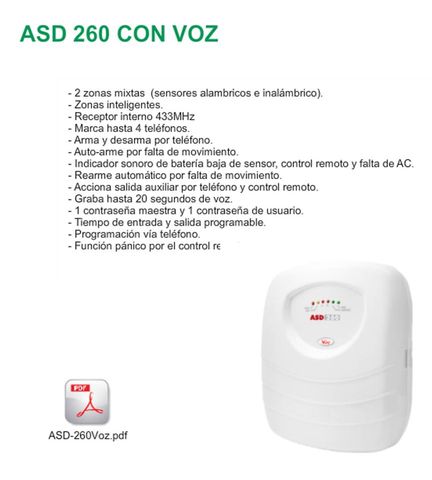 ASD 260 CON VOZ