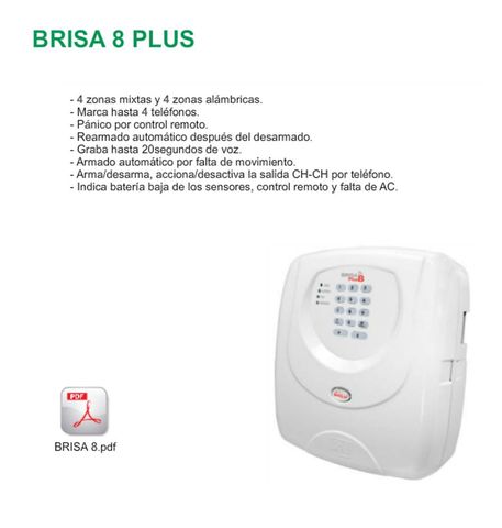 BRISA 8 PLUS