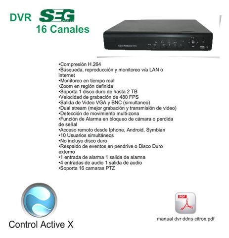 DVR 16 CANALES